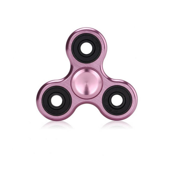 1235347 | FIDGET-SPINNER-AL-PU (PK-40) --- Promotional Items - Fidget Spinner - Purple Aluminium Body - Free running - Aluminium Body Fun Gadget