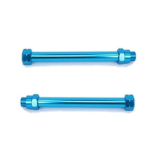 1229676 | AXLE-8-BL (Each) --- Accessories Hobby - Axle Blue - 1/8 Scale Car and Buggy