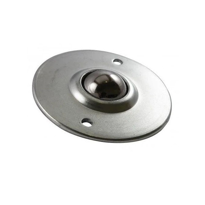 1164988 | BTU0060-010-F-SS-SL (Each) --- Flange Mount Ball Transfer Units - 54 kg - 12x46.5 mm Standard - Stainless Steel AISI 420C Rc 46-52