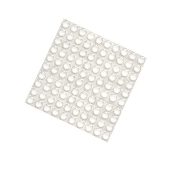 1231769 | RSB-25RS (Sheet) --- Polyurethane Self Adhesive Bumpers - Type Cylindrical 12.7x6.35 mm - Polyurethane Bumper