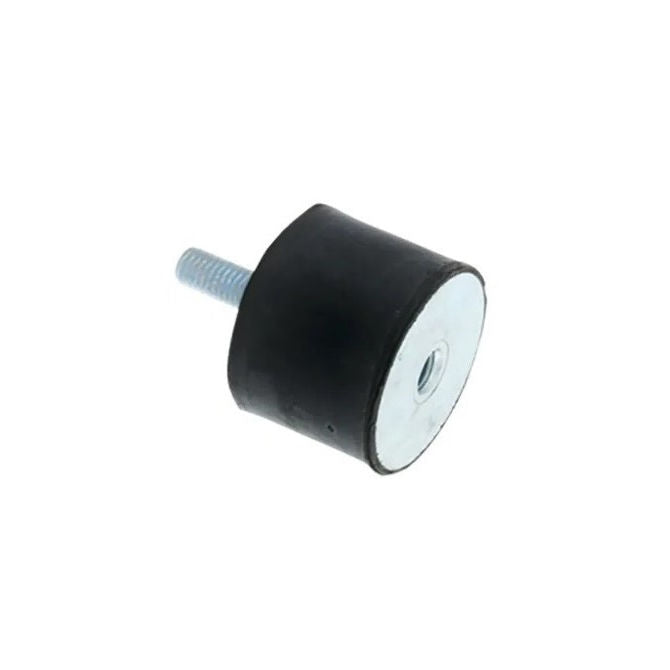 1089421 | CMF010-08-040M-R70 (PK-5) --- Bobbin Mounts - 10x8 mm - M4x0.7 Male to Female - Natural Rubber Mount