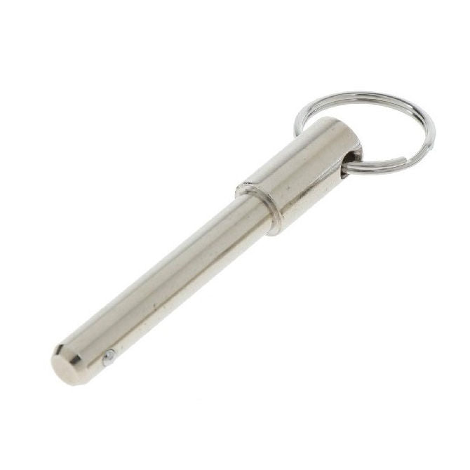 1056410 | BLP-048-0127-RSH-C (Each) --- Ball Lock Pins - 4.76x12.7 mm - Carbon Steel Shoulder Type Pin
