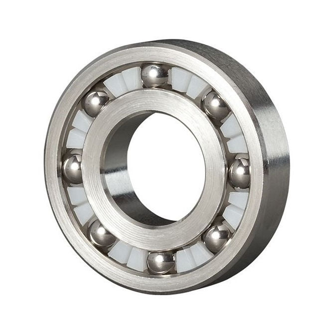 1086828 | S316-R11812 (Each) --- Single Row Ball Bearings - 9.525x28.575x9.525 mm Unflanged - Stainless Steel 316 Similar to A4, 18-10 Bearing