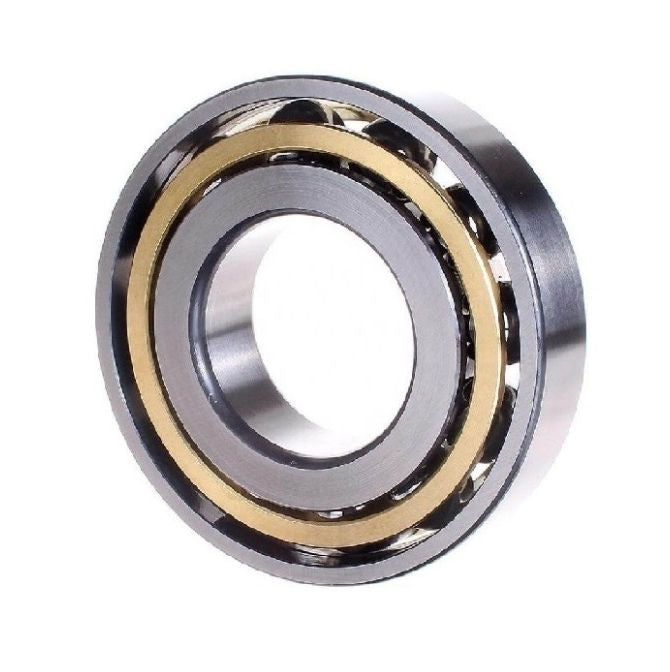 1108889 | 7202B (Each) --- Angular Contact Bearings - 15x35x11 mm Single Row Ball - Chrome Steel SAE 52100 Bearing
