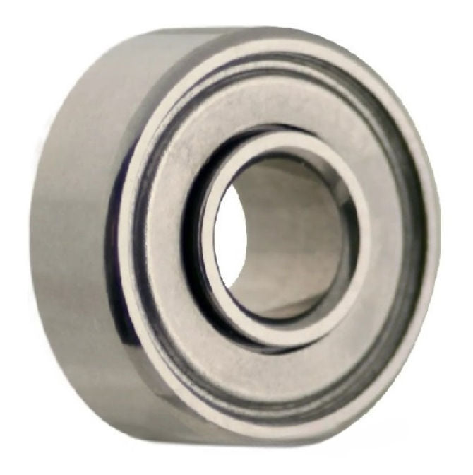 1038665 | SWR1-4B-ZZS-MC3 (Each) --- Single Row Ball Bearings - 1.984x6.35x3.571 mm / 4.366 mm Unflanged - Stainless Steel AISI 440C Bearing