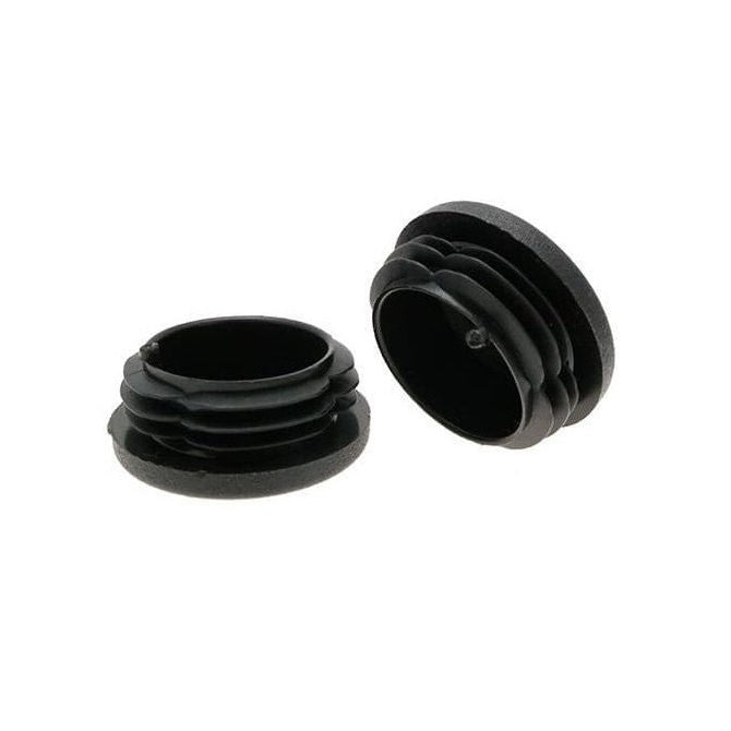 1104979 | BNGRD-134-B (PK-100) --- Round Bungs - 13.4 mm Black - 5/8 inch OD 16/18 Gauge Tube - Plastic Bung