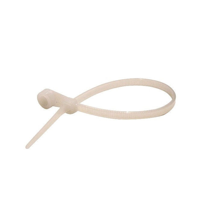 1207225 | CT-15MNRS (PK-100) --- Cable Ties Cable and Accessories - 177.8 - mm - Natural With Mounting Holes - Plastic Cable Tie