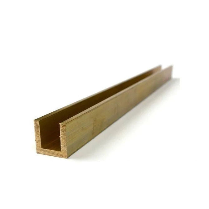 1037872 | CH-0016-0008-0300-B (PK-3) --- Brass Channel - 1.588x0.794x300 mm