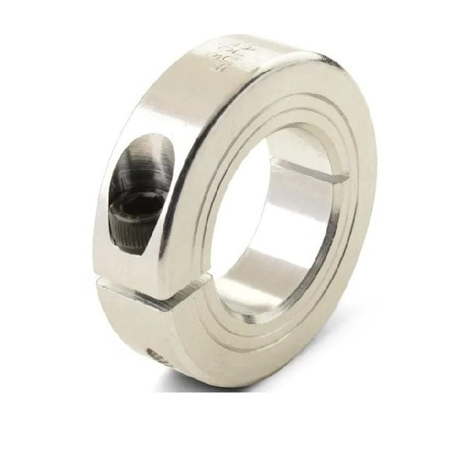 1129543 | COL-02223-041-13-1C-AL (Each) --- Shaft Collars - 22.225x41.3x12.7 mm Clamp Type - Aluminium Collar