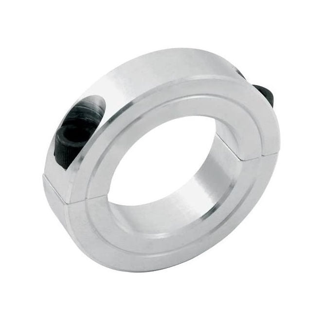 1124284 | COL-02000-040-12-2C-AL (Each) --- Shaft Collars - 20x40x12 mm Clamp Type - Aluminium Collar