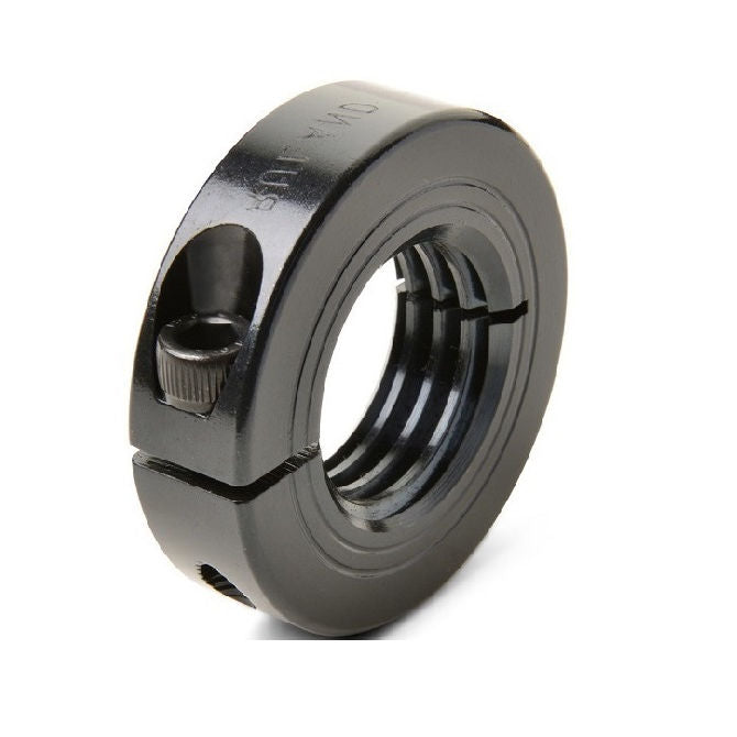 1121545 | COT-01905C-038-13-CS (Each) --- Threaded Collars - 3/4-10 UNC - 19.05mm - 38.1x12.7 mm Clamp Type - Steel Collar