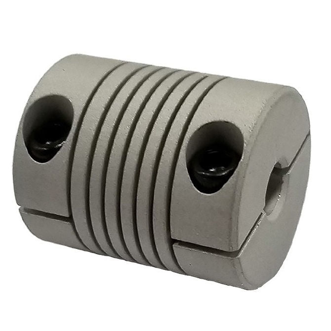 1066147 | CP-060-100-25-030-H-C-AL (Each) --- Helical Couplings - 6x10 - 25 / 27 Standard - Aluminium Coupling