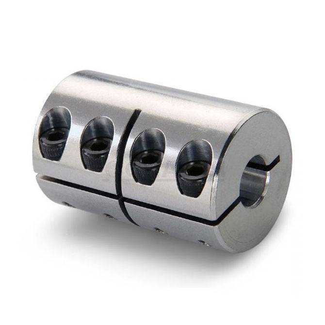 1069971 | CP-064-064-16-025-R1-SC (Each) --- Rigid Couplings - 6.35x6.35x15.875 mm Clamp - Steel Coupling