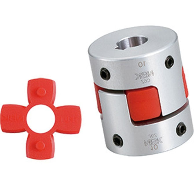 1060930 | CP-050-080-20-030-J-PU98S (Each) --- Spider Type C Complete Couplings - 5x8x20 mm - Aluminium with 80 Duro Blue Spider Coupling