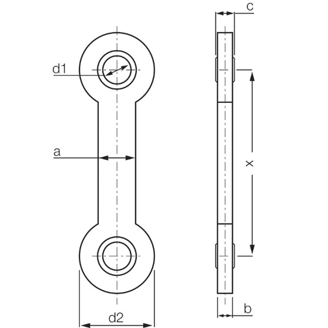 1078798 | NT080M-AE-S6 (Each) --- Aerotight Nuts - M8 - 8x1.25mm - 1.250 mm / 20.32 TPI 10 mm - Stainless Steel 316 Similar to A4 or 18-10 Nut