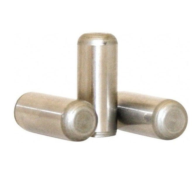 1058283 | DP048-008-303-1 (PK-10) --- Dowel Pins - 4.763x7.93 Standard - Stainless Steel 303/304 Similar to A2, 18-8 HRB80 Pin