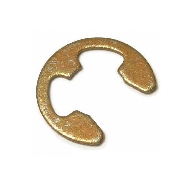 1083913 | ECL-0080-0090-CZ (PK-10) --- E-Clips Retaining Rings - 9x8x1 mm Basic - Carbon Steel Zinc Plated E-Clip