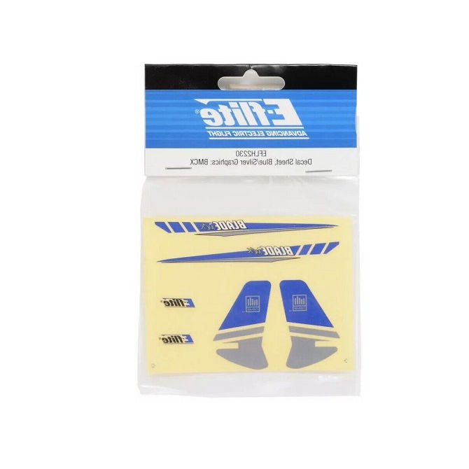 1228576 | EFLH2230 (Each) --- E Flite Parts Hobby - Decal Set Blade Micro mCX - Decal Sheet