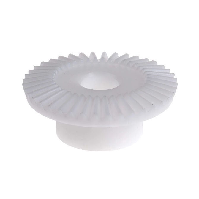 1059252 | GB-51A-M1-60-100-A (Each) --- Bevel Gears - Ratio 5 to 1 Large Gear Only - GB-51A-M1-12-040-A Module 1 Plastic - Acetal Gear