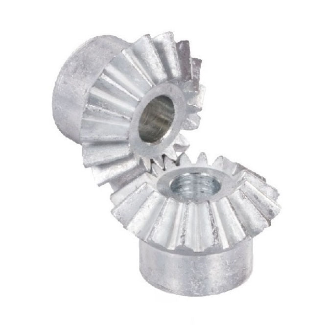 1114007 | GM-016-M1-060-ZD (PK-2) --- Mitre Gears - 16 tooth - 16x6 mm Module 1 - Die Cast Zinc - Commercial Gear
