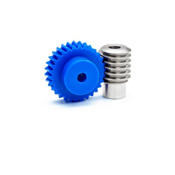 1042790 | WGS1-150-020-060-R-ACS (Each) --- Worm Sets Gears - Pitch Module 1.5 - 20 tooth - 6.00 / 8.00 Module 1.5 - Polyacetal Gear and Steel Worm