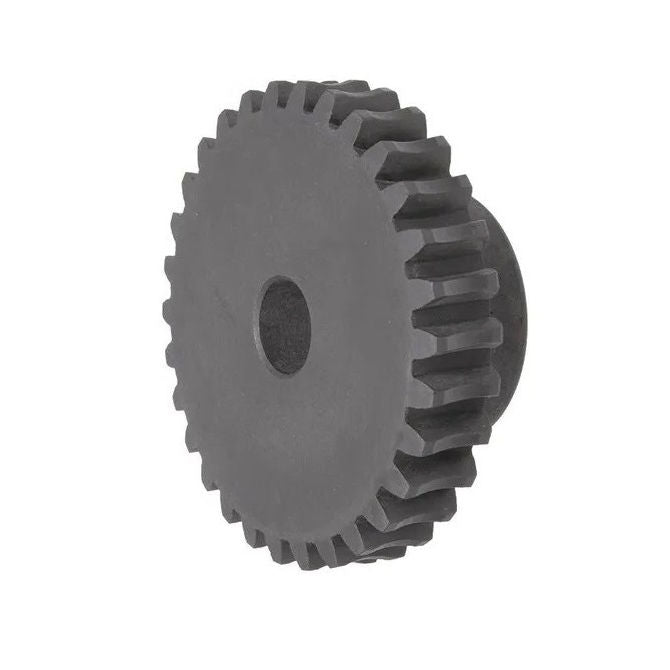 1233577 | WG1R24-040-06HP0793-NYB (Each) --- Worm Gears - Pitch 24DP - 40 tooth - 4 Deg 46 Min with 14.5 Deg Pressure Angle 24DP - Nylon - Mineral Filled Black