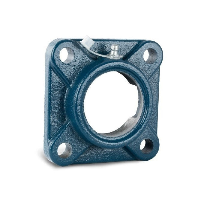 1183394 | F204 (Each) --- Flanged Square Cast Iron Housings - 86x33.3x12 mm - Cast Iron Housing