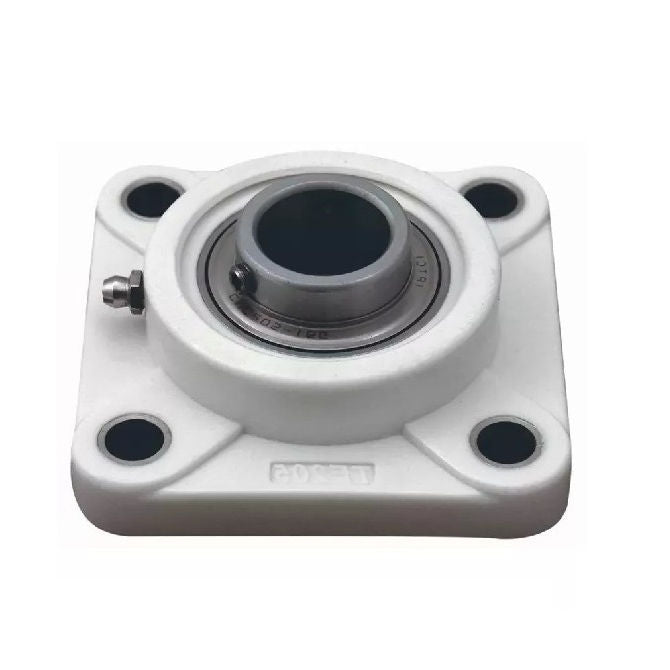 1134462 | IP-231RS (Each) --- Flanged 4 Bolt Housing and Bearing Assembly - 25.4x14.288x14.3 mm Rigid - Thermoplastic and Chrome Steel