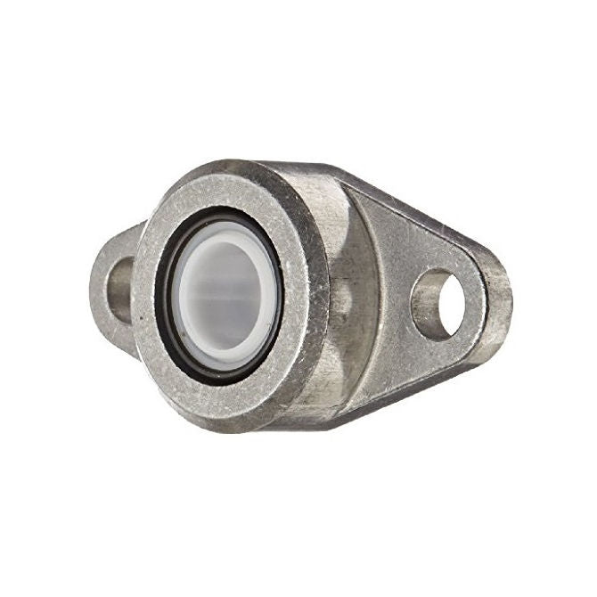 1068135 | HF1-6M-A (Each) --- Flanged 2 Bolt Housing and Bearing Assembly - 6x32x41.5 mm Self Aligning - Delrin ™