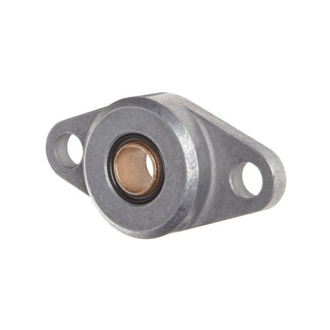1129627 | HF4-875-B (Each) --- Flanged 2 Bolt Housing and Bearing Assembly - 22.225x79.5x101.6 mm Aligning - Bronze SAE 840 Sintered