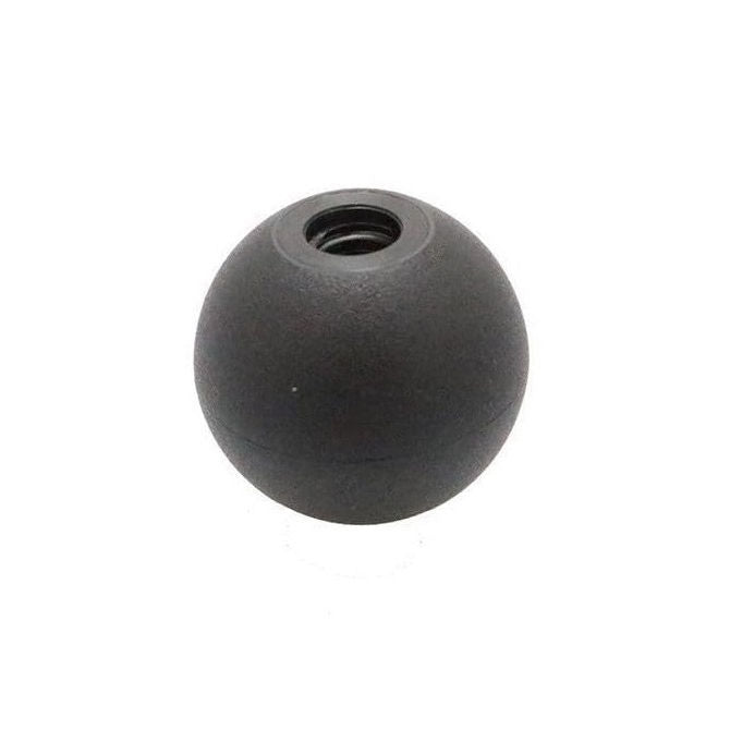 1081331 | KF080M-025-TTPL-TT (Each) --- Ball Knobs - M8 - 8x1.25mm - 25x1 mm Female Threaded - Thermoplastic Knob