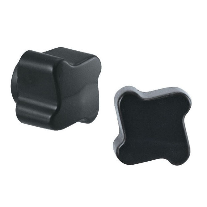 1083973 | KF079C-050-4L13 (Each) --- Lobe Knobs - 5/16-18 UNC - 7.94mm - 50.04x14 mm Four Lobe - Brass Knob