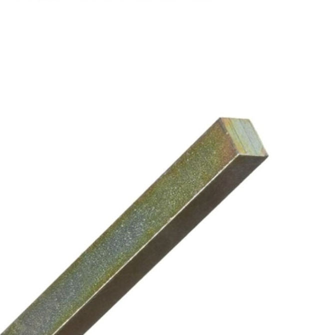 1089822 | 4R-0100-0300-KZO (PK-50) --- Square Keysteel Lengths - 10x10x300 mm - Carbon Steel 1045 Zinc Plated