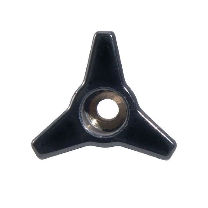 1073066 | KF064C-038-TRI-PF (Each) --- Tri Knobs - 1/4-20 UNC - 6.35mm - 38.1 - - Through Hole - Brass Knob