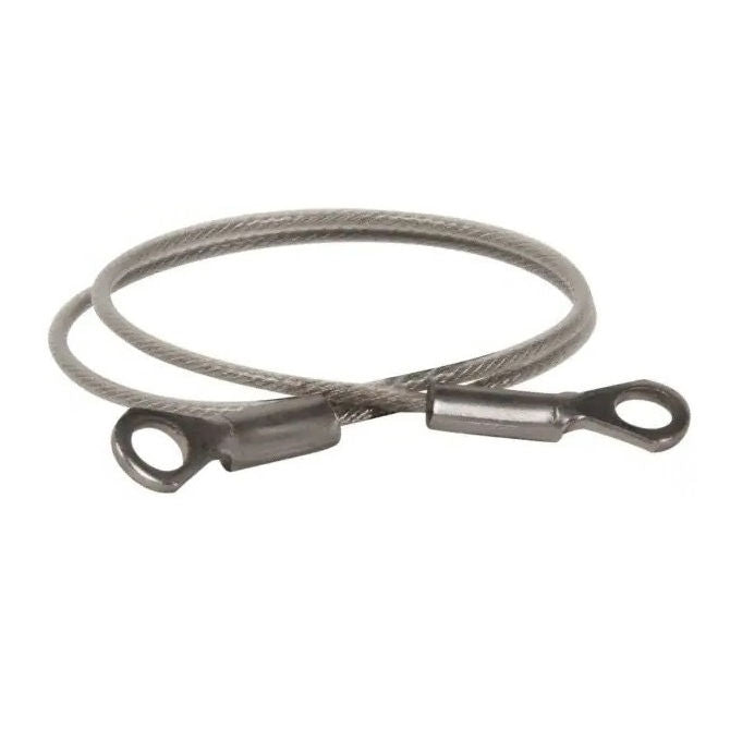 1223111 | FPC-125RS (Each) --- Nylon Coated Steel Lanyards - 457 mm C - Galvanised Steel Lanyard
