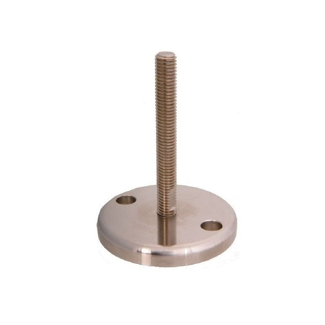 1103500 | MSM-127C-102-S4-ALPHY-H090 (Each) --- Levelling Studded Mounts - 1/2-13 UNC - 12.7mm - 89.9x11.9 mm Hygienic - Stainless Steel 304 Similar to A2, 18-8 HRB80 Mount