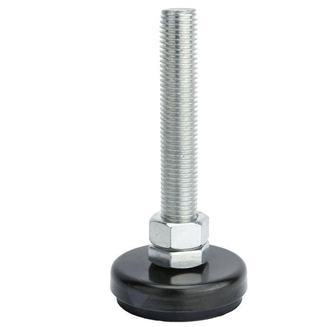 1114523 | MLM-160M-100-S4RP (PK-4) --- Levelling Studded Mounts - M16 - 16x2mm - 60x27 mm Swivel - Steel Mount