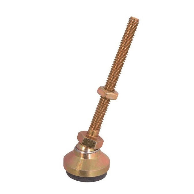 1088443 | MSM-095C-051-CGCRP (PK-15) --- Levelling Studded Mounts - 3/8-16 UNC - 9.53mm - 31.8x25.4 mm Swivel - Steel Mount