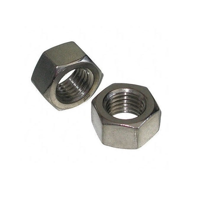 1079001 | NT080M-HX-HT (PK-10) --- Hexagonal Nuts - M8 - 8x1.25mm - 6.2x13 mm Full - High Tensile Steel Nut