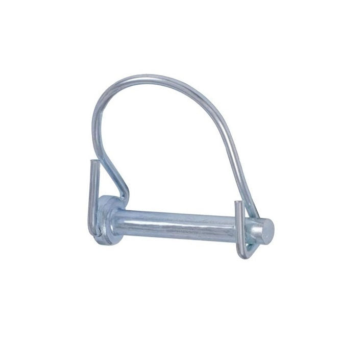 1078188 | LYP-R1-079-044-CZ (PK-5) --- Wire Lock Lynch Pins - 7.94x44.45x3 mm Single Wire - Carbon Steel Spring Wire Zinc Plated Pin