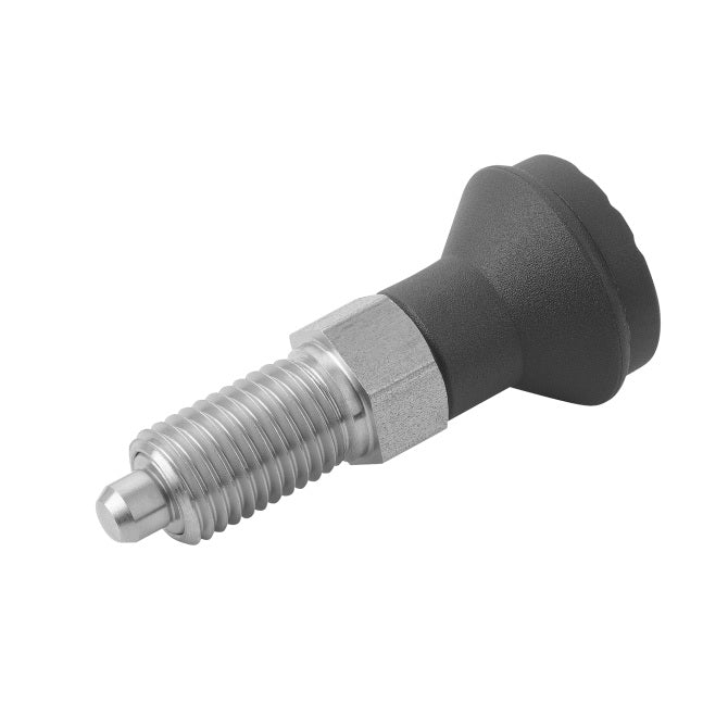 1112136 | PLIT-080-158C-74-K-S3 (Each) --- Indexing Pull Knob Plungers - 5/8-11 UNC - 15.88mm - 73.9 mm - 1.5 N Non Locking - Stainless Steel 303 Similar to A2, 304, 18-8 Plunger