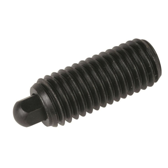 1048916 | PLST-035C-127-S3HX-007 (Each) --- Spring Plungers - 6-32 UNC - 3.5mm - 12.7 mm - 4.5 N No Handle - Stainless Steel Plunger