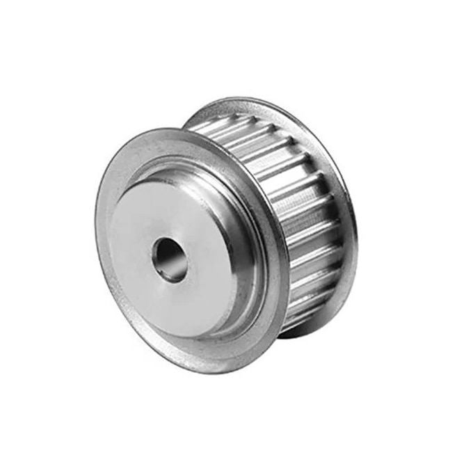 1127295 | P-050A-022-250FF-AL-N-060 (Each) --- Metric Timing Pulleys - 22 tooth - 25x6 mm 5mm Pitch - Aluminium Pulley