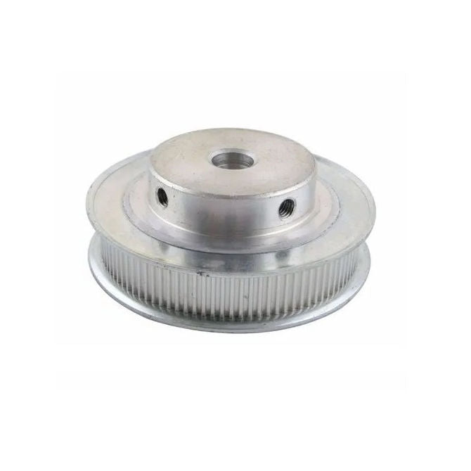 1157598 | P-020G-045-090FF-AL-G-064 (Each) --- Metric Timing Pulleys - 45 tooth - 9x6.35 mm 2mm Pitch - Aluminium Pulley
