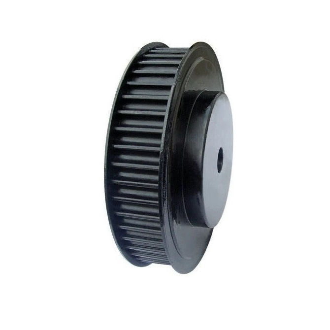 1106551 | P-H-014-254FF-SB-N-0159U (Each) --- Inch Timing Pulleys - 14 tooth - 25.4x15.875 mm 12.700mm Pitch H - Steel - Black Oxide Pulley