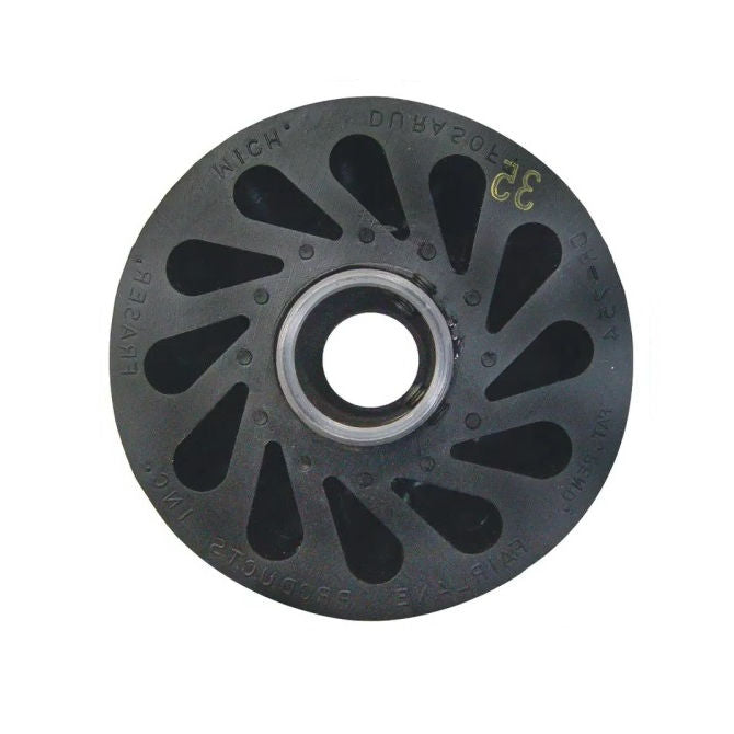 1189973 | RR-421RS (Each) --- Durasoft Shaft Mount Rollers - 101.6x23.37x12.7 mm - Neoprene Rubber 35A Roller