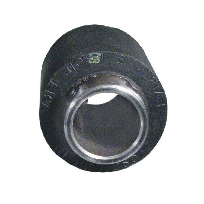 1189978 | RR-349RS (Each) --- Solid Shaft Mount Rollers - 101.6x23.37 - 15.90 - 16.03 Black Neoprene - Neoprene Rubber Roller