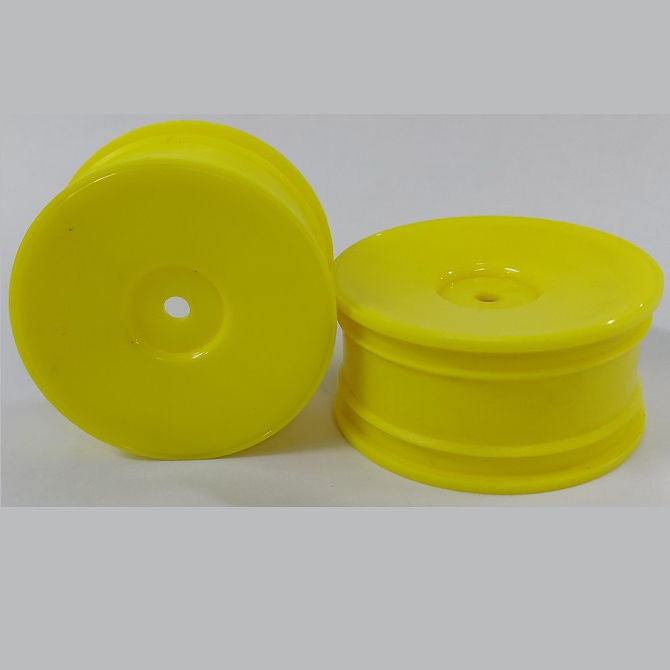 1229657 | RM-XR-052-Y-SOL (Per Card) --- RC Car Rims Hobby - Rim Colour Yellow Solid Tenth Scale - Aluminium Rim
