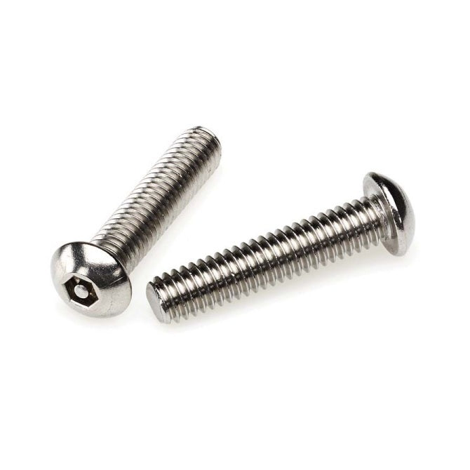 1067810 | SCS0600-025-B-SK-S4 (PK-14) --- Security Screws - M6 - 6x1mm - 25 mm - 304 Stainless Button Screw