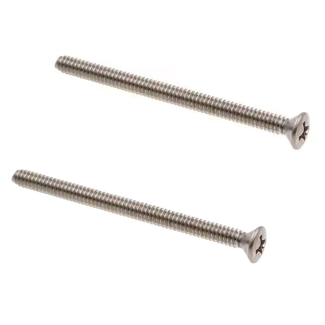 1068539 | SK060M-050-O-PH-S4 (PK-5) --- Countersunk Screws - M6 - 6x1mm - 50 mm - 304 Stainless Oval Top Screw